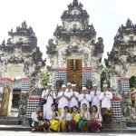 Dharma Yatra IBH team ke Pura Dalem Ped, Nusa Penida